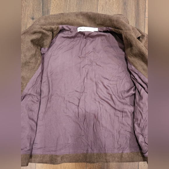 Lulus Lush Greigh Suede Women's Jacket - Size M - Picture 10 of 15